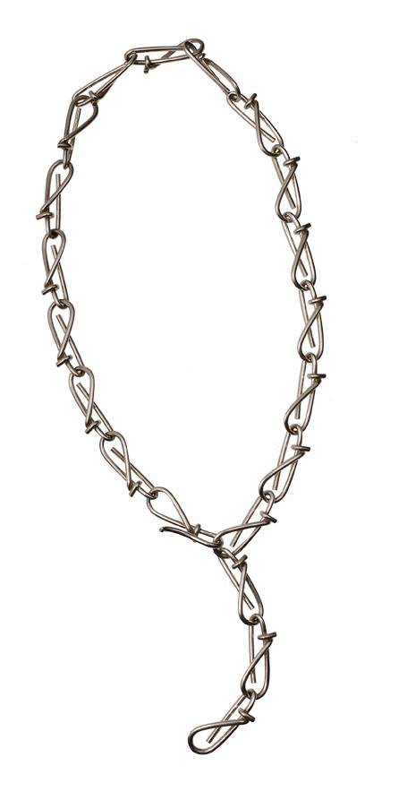 silver necklace 1
